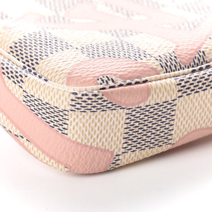 Louis Vuitton Damier Azur Tahitienne Mini Pochette Accessories 5 of 9