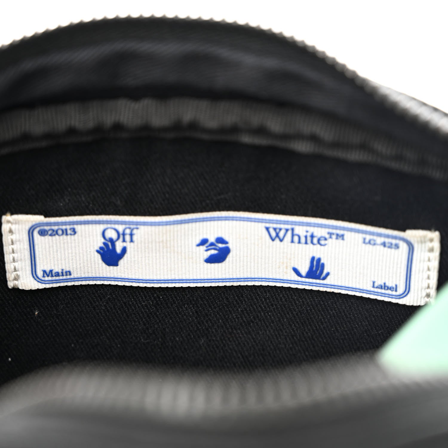 Off-White Nylon Logo Print Crossbody Bag Black 6 of 11
