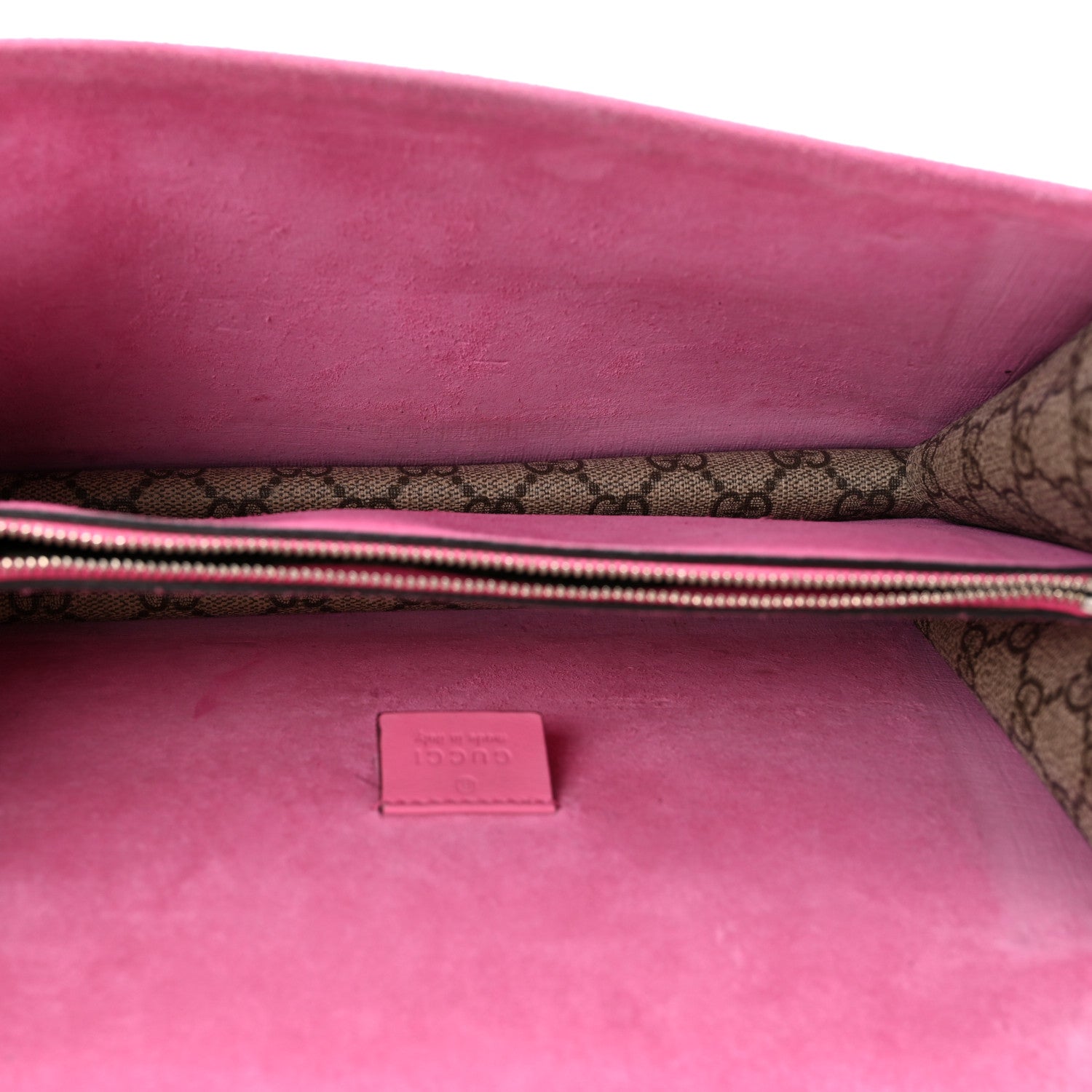 Gucci GG Supreme Monogram Small Dionysus Shoulder Bag Pink 5 of 13