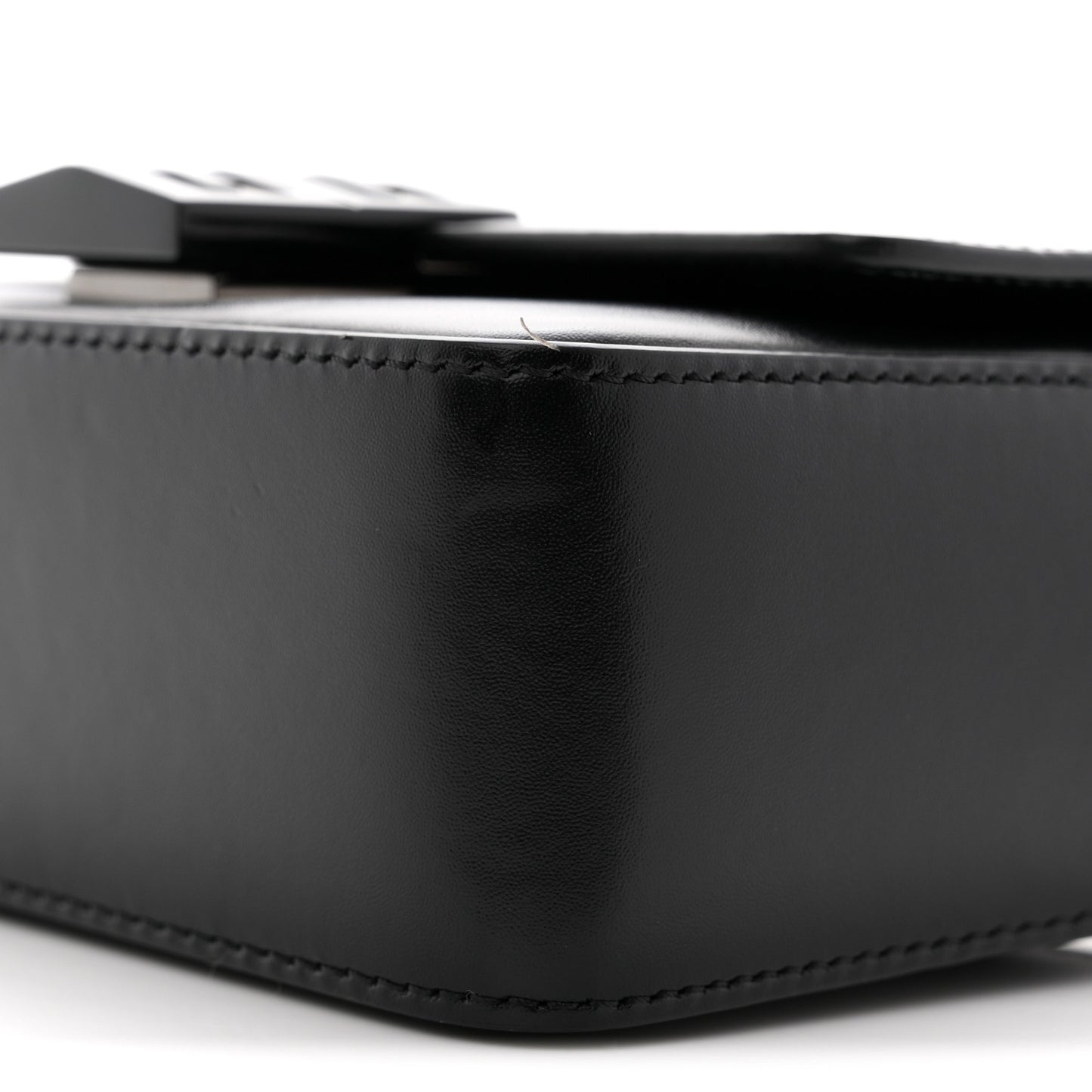 Box Calfskin Small 4G Cube Chain Shoulder Bag So Black
