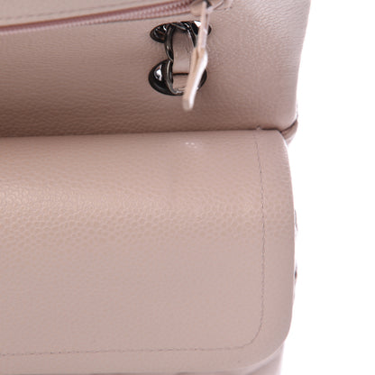Chanel Caviar Quilted Medium Double Flap Pink 15 of 19