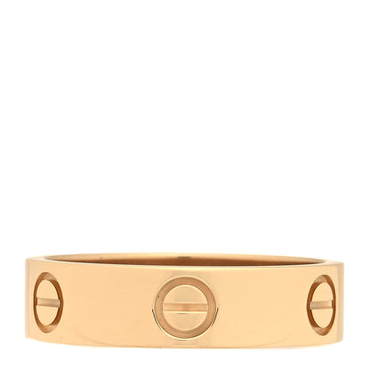 Cartier 18K Yellow Gold 5.5mm LOVE Ring 58 8.25 1 of 4
