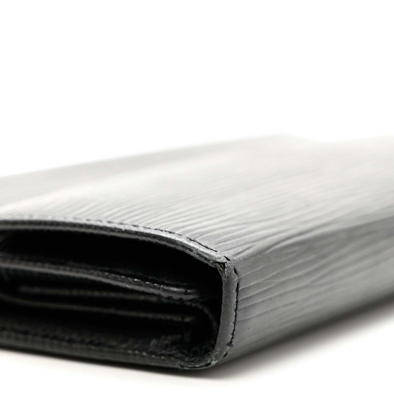 Louis Vuitton Epi Porte Tresor International Wallet Black 7 of 10