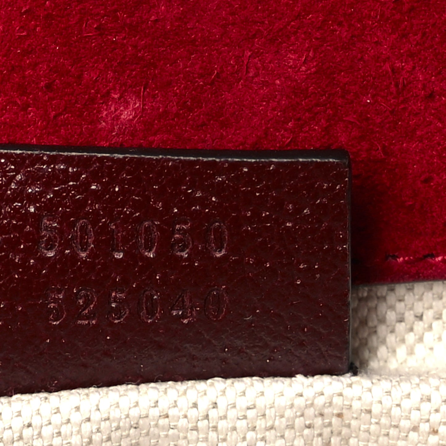 Suede Web Small Neo Vintage Double Flap Messenger Bag Romantic Cherry Chardonnay