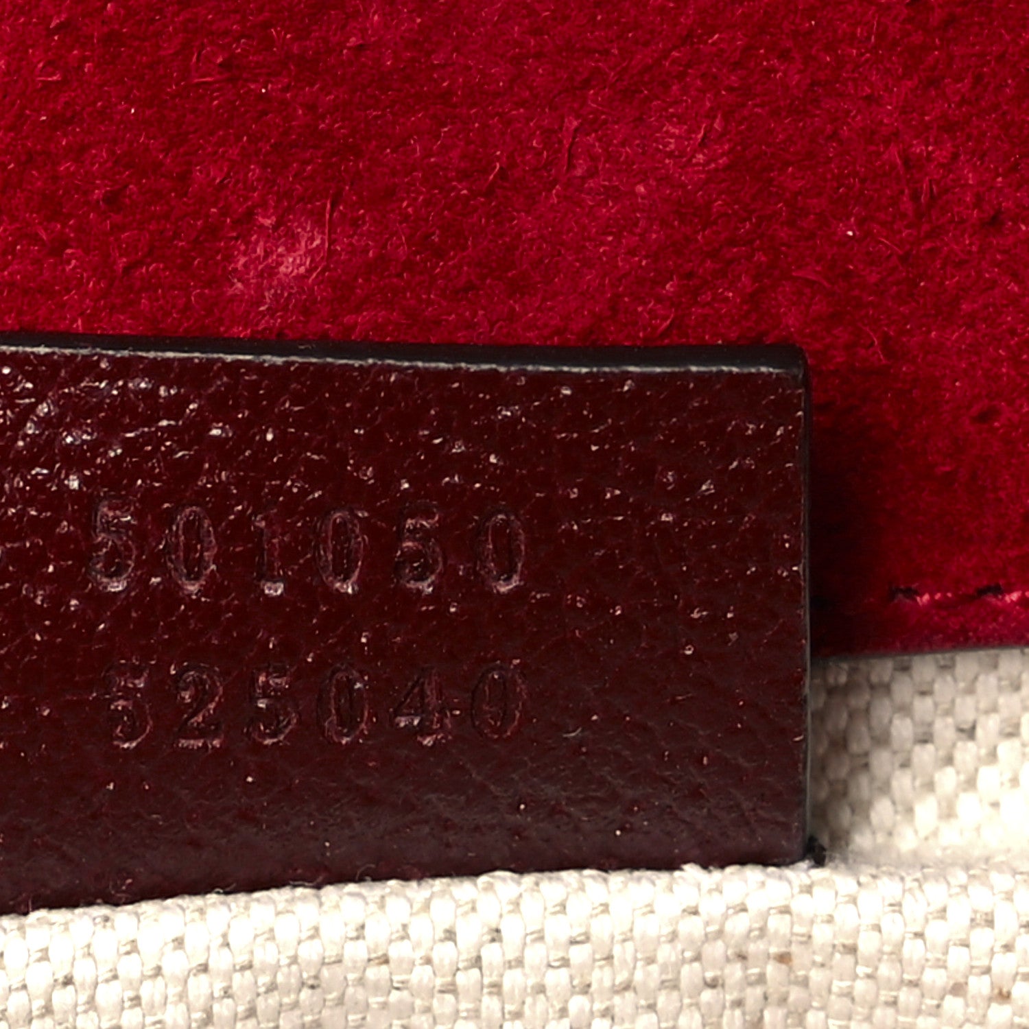 Gucci Suede Web Small Neo Vintage Double Flap Messenger Bag Romantic Cherry Chardonnay 7 of 9
