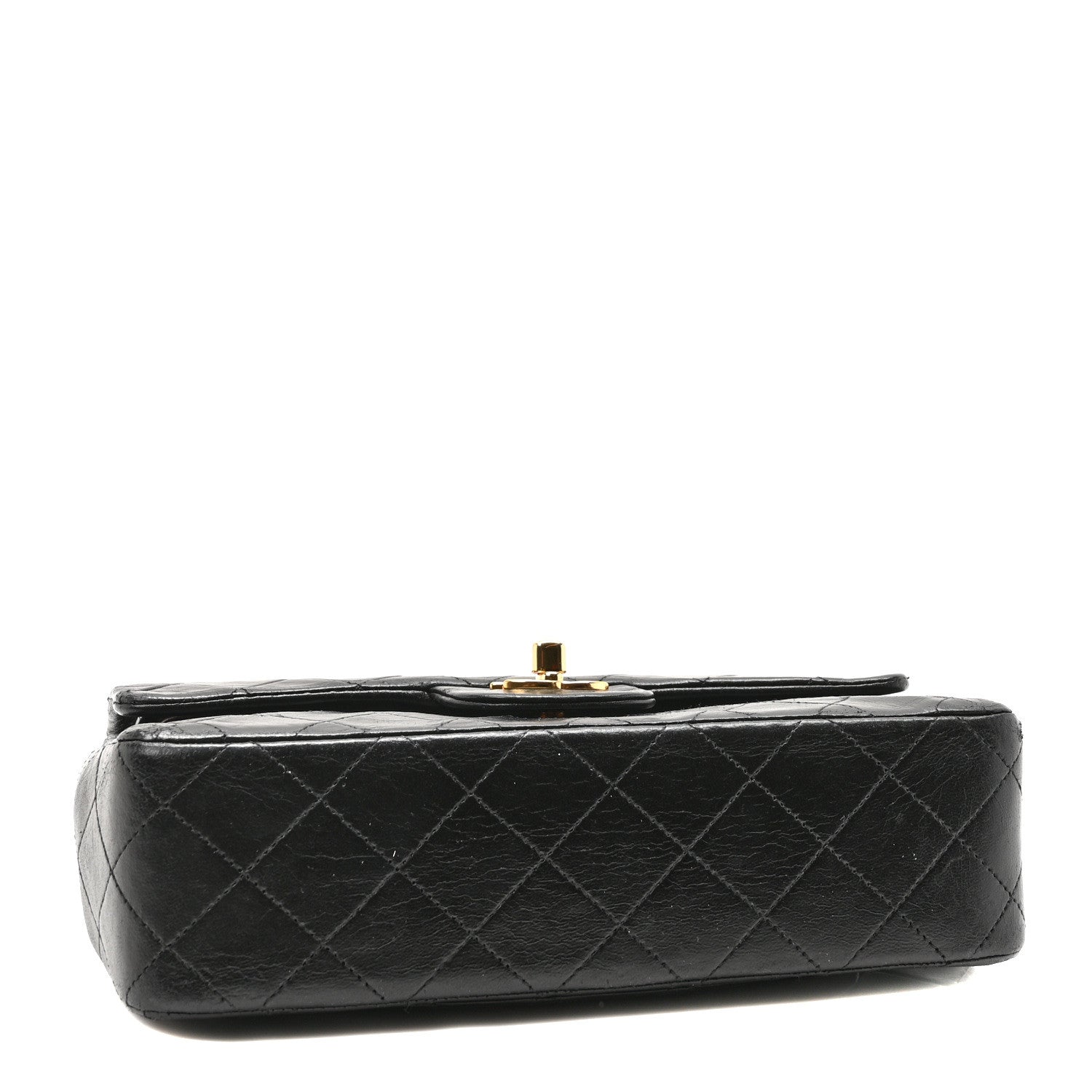 Chanel Lambskin Quilted Small Double Flap Black 4 of 10