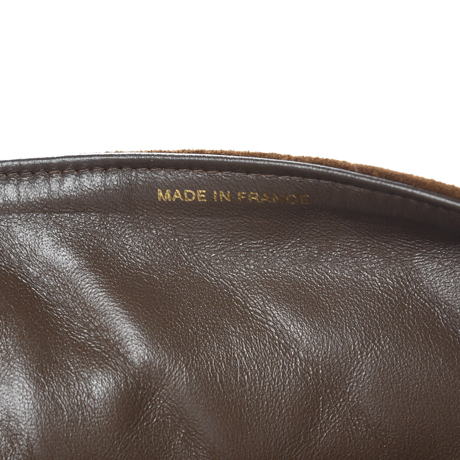 Chanel Suede Quilted Jumbo Single Flap Brown 8 of 18
