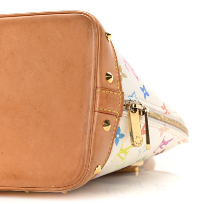 Louis Vuitton Monogram Multicolor Alma White 9 of 21