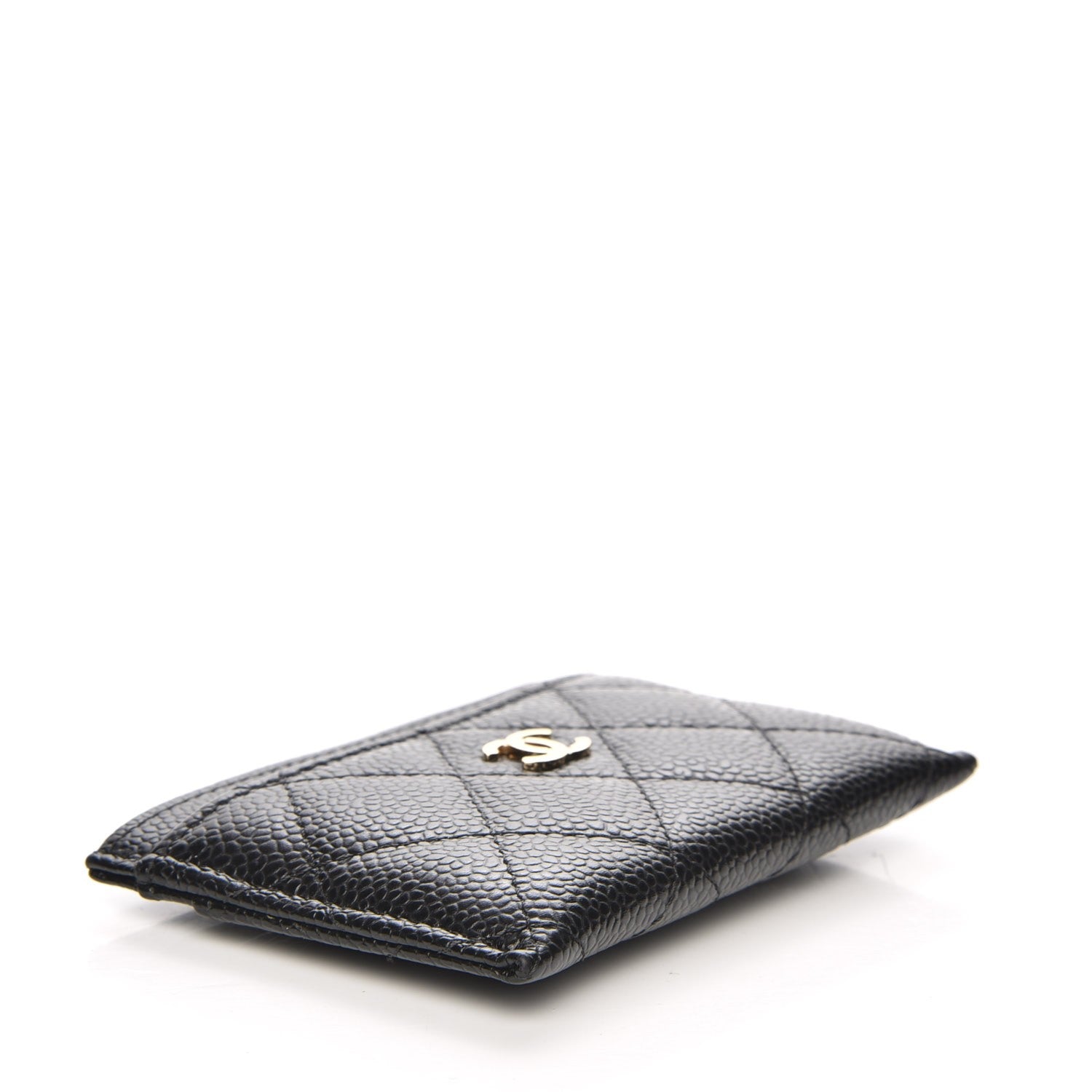 Chanel Caviar Quilted Card Holder Black 4 of 9