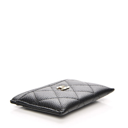 Chanel Caviar Quilted Card Holder Black 4 of 9