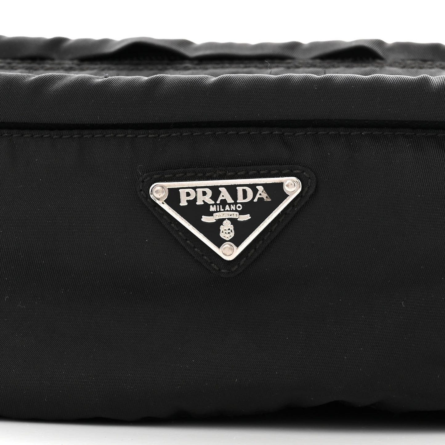 Tessuto Nylon Montagna Belt Bag Black