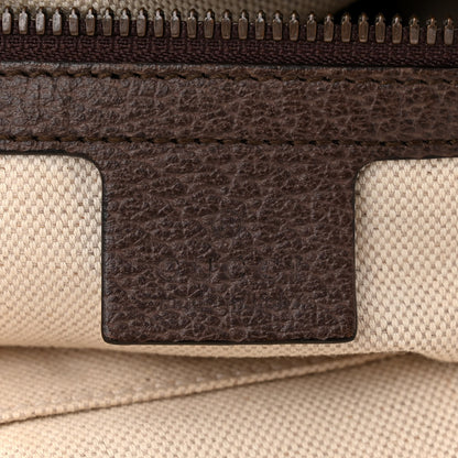 Gucci GG Supreme Monogram Web Medium Ophidia Messenger Bag Brown 6 of 14