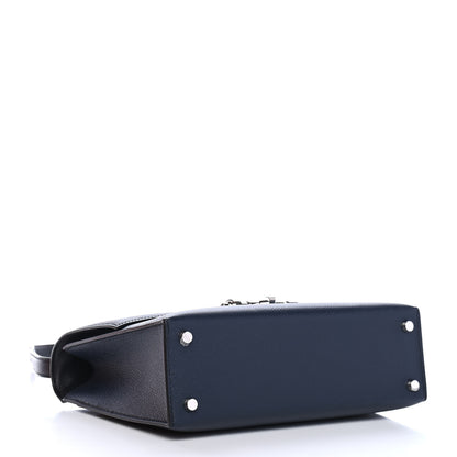 Hermes Epsom Verrou 21 Black Bleu Nuit 4 of 9