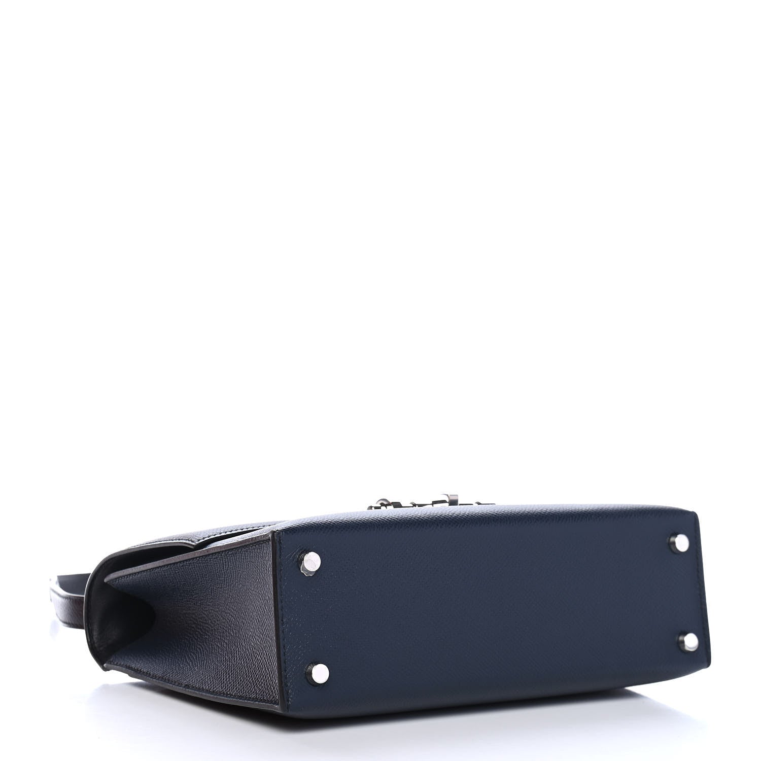 Hermes Epsom Verrou 21 Black Bleu Nuit 4 of 9
