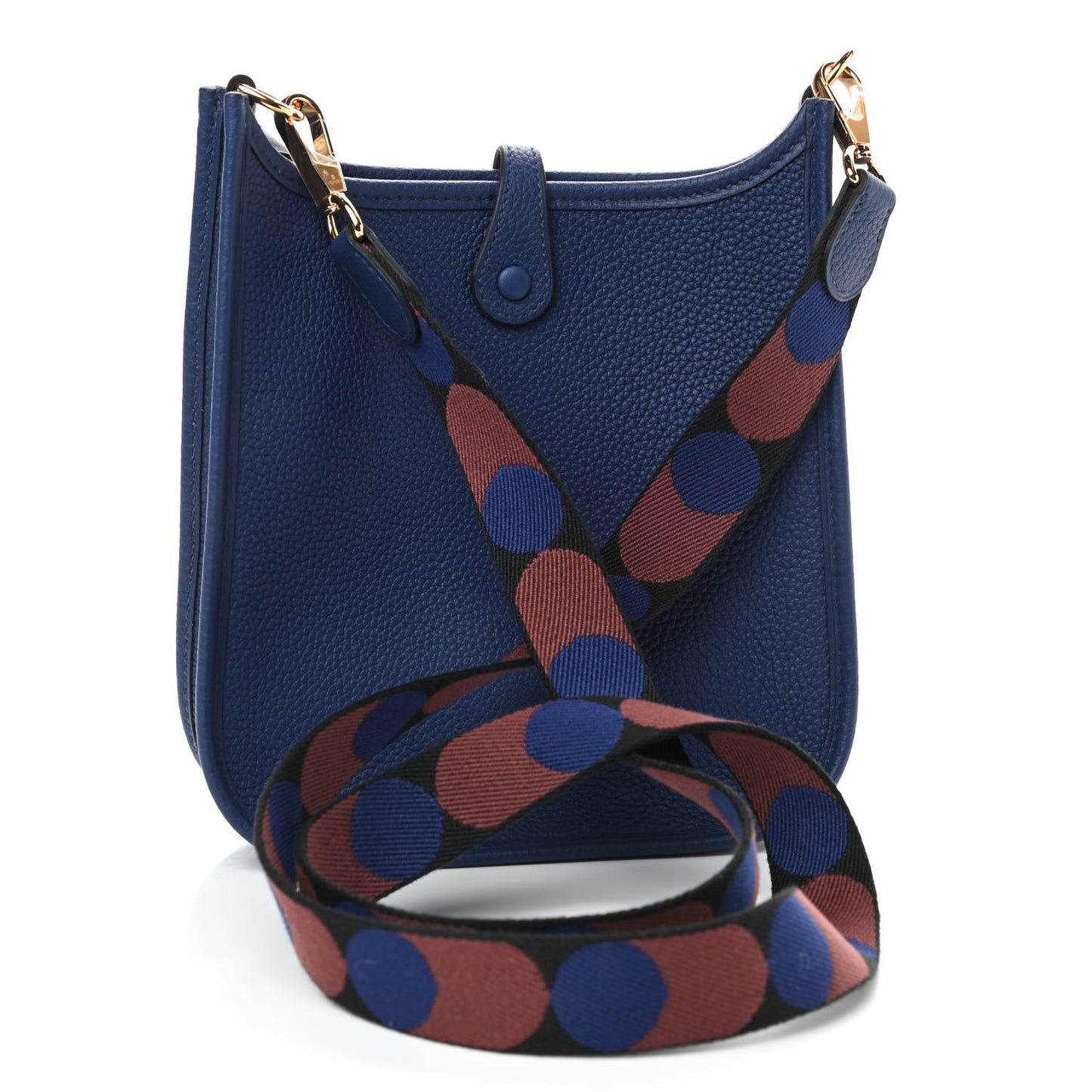 Taurillon Clemence Flipperball Sangle Evelyne TPM Bleu Saphir Black Bleu Saphir