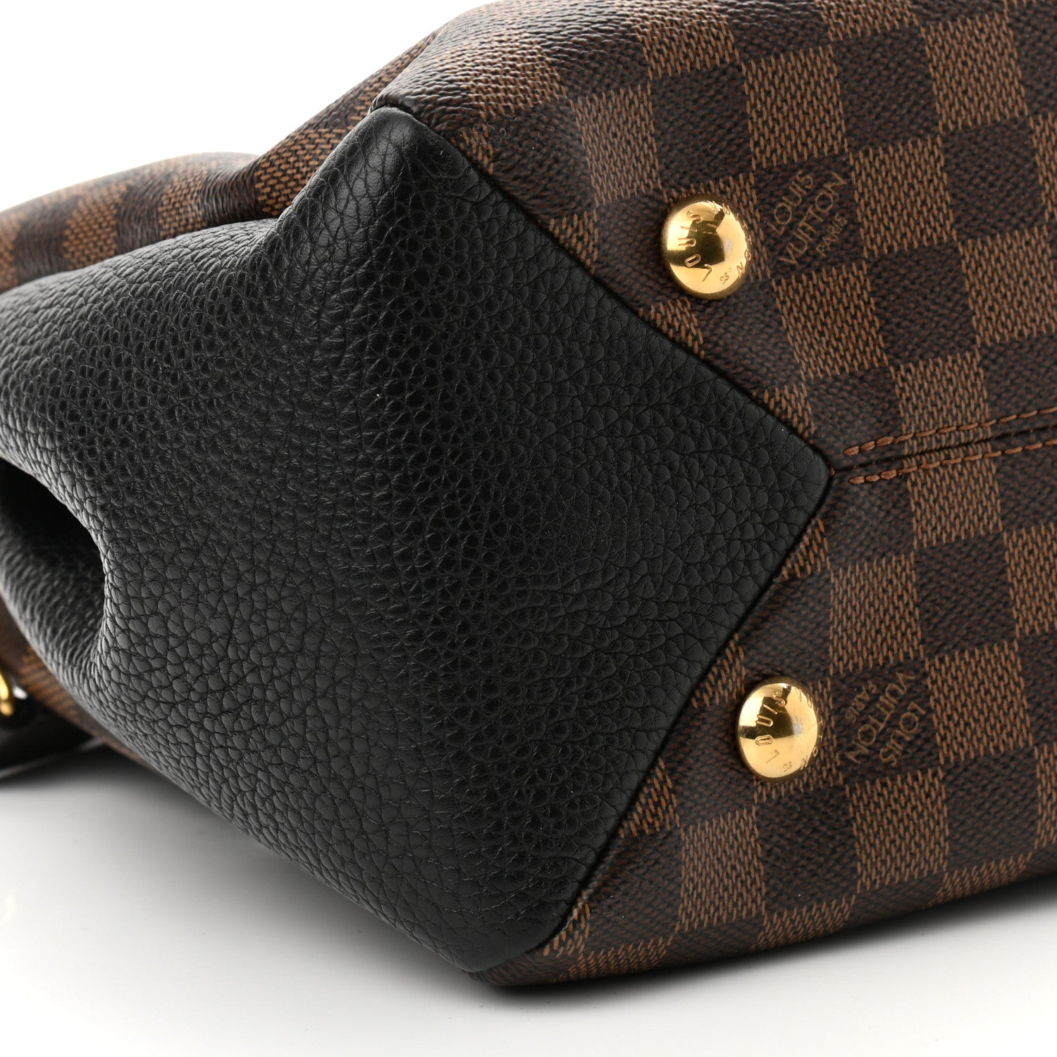 Louis Vuitton Damier Ebene Cuir Taurillon Brittany Black 9 of 11