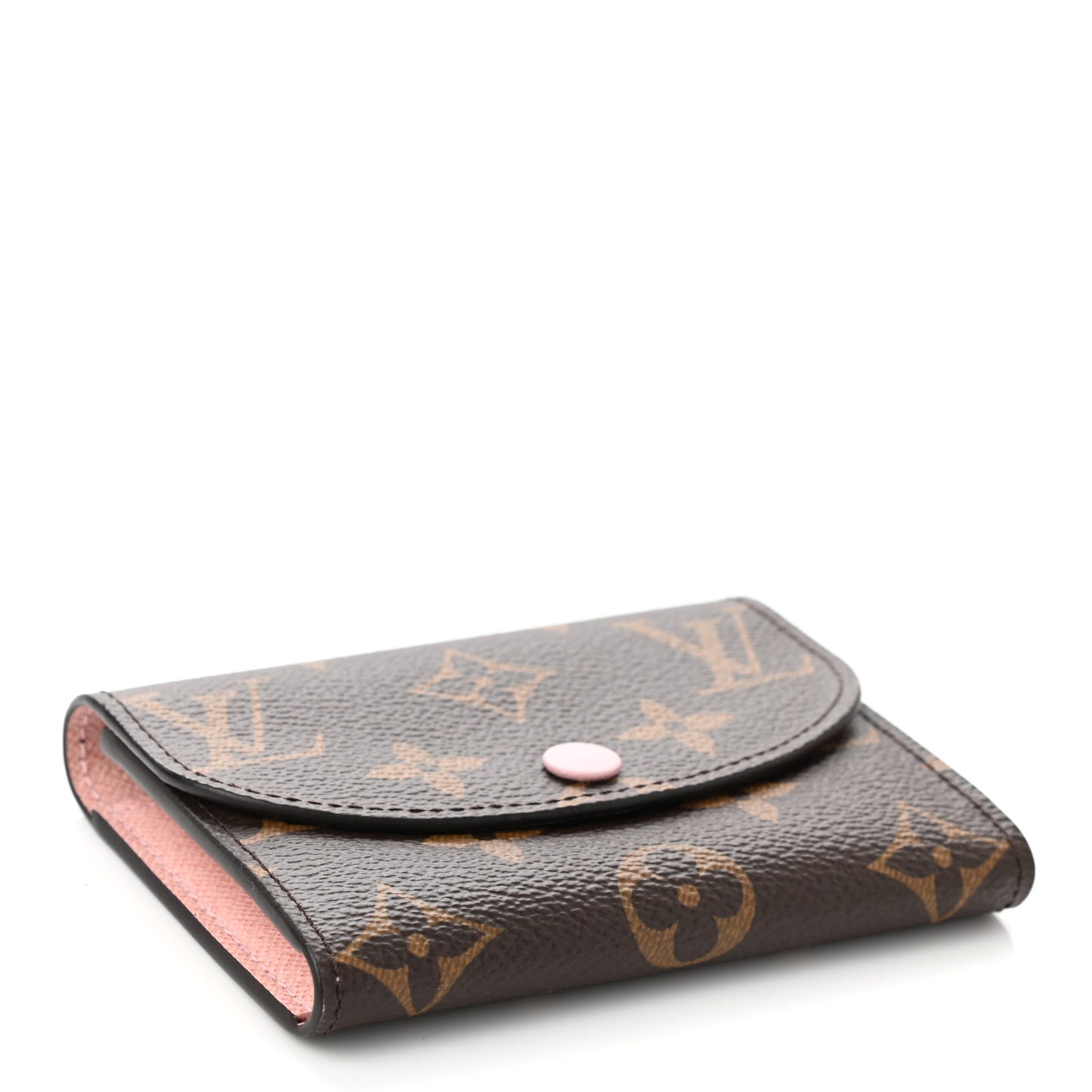 Monogram Rosalie Coin Purse Rose Ballerine