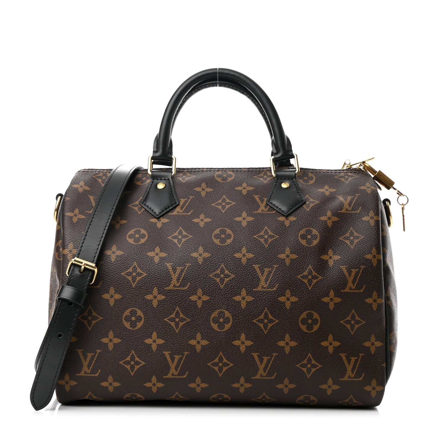 Monogram My World Tour Speedy Bandouliere 30 Black