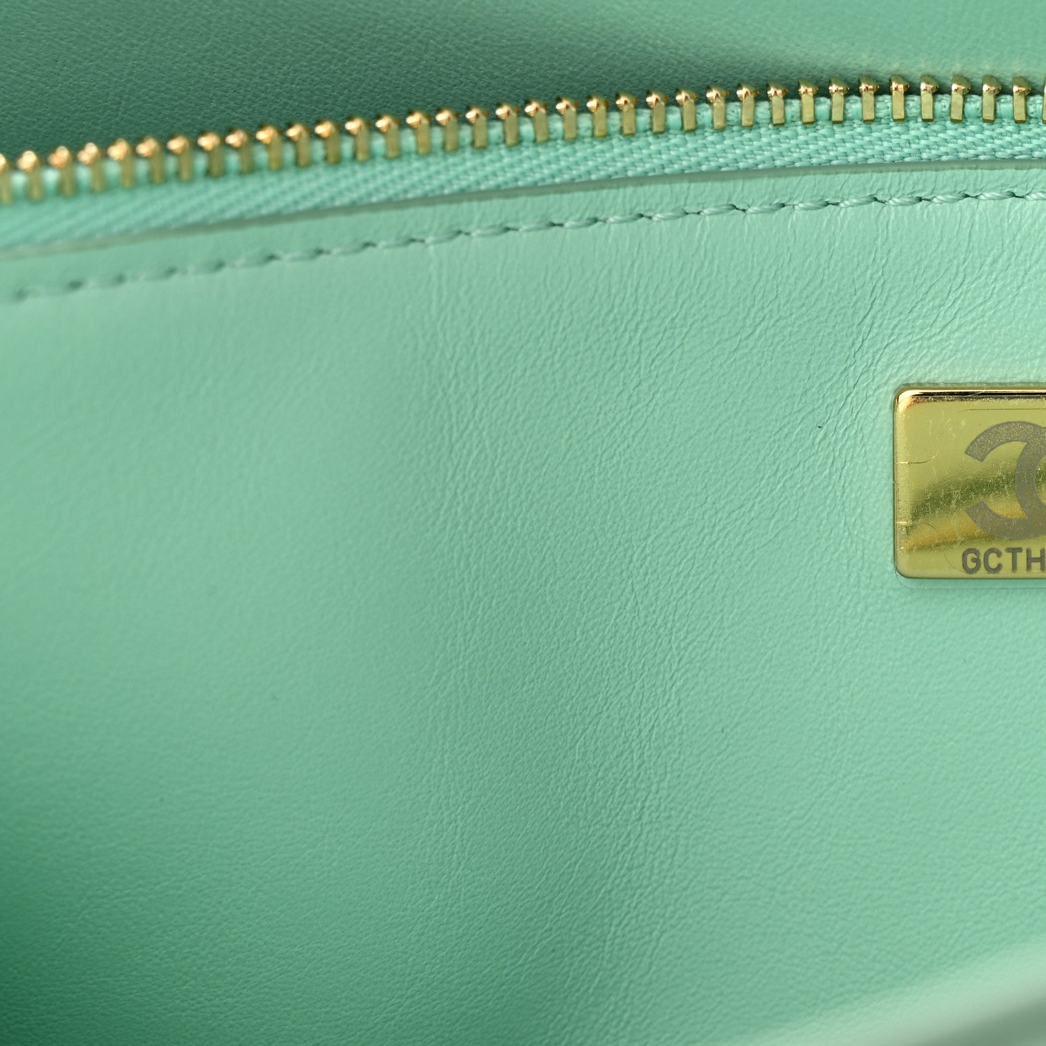 Chanel Suede Calfskin Small Souplissimo Maxi Flap Green 7 of 10
