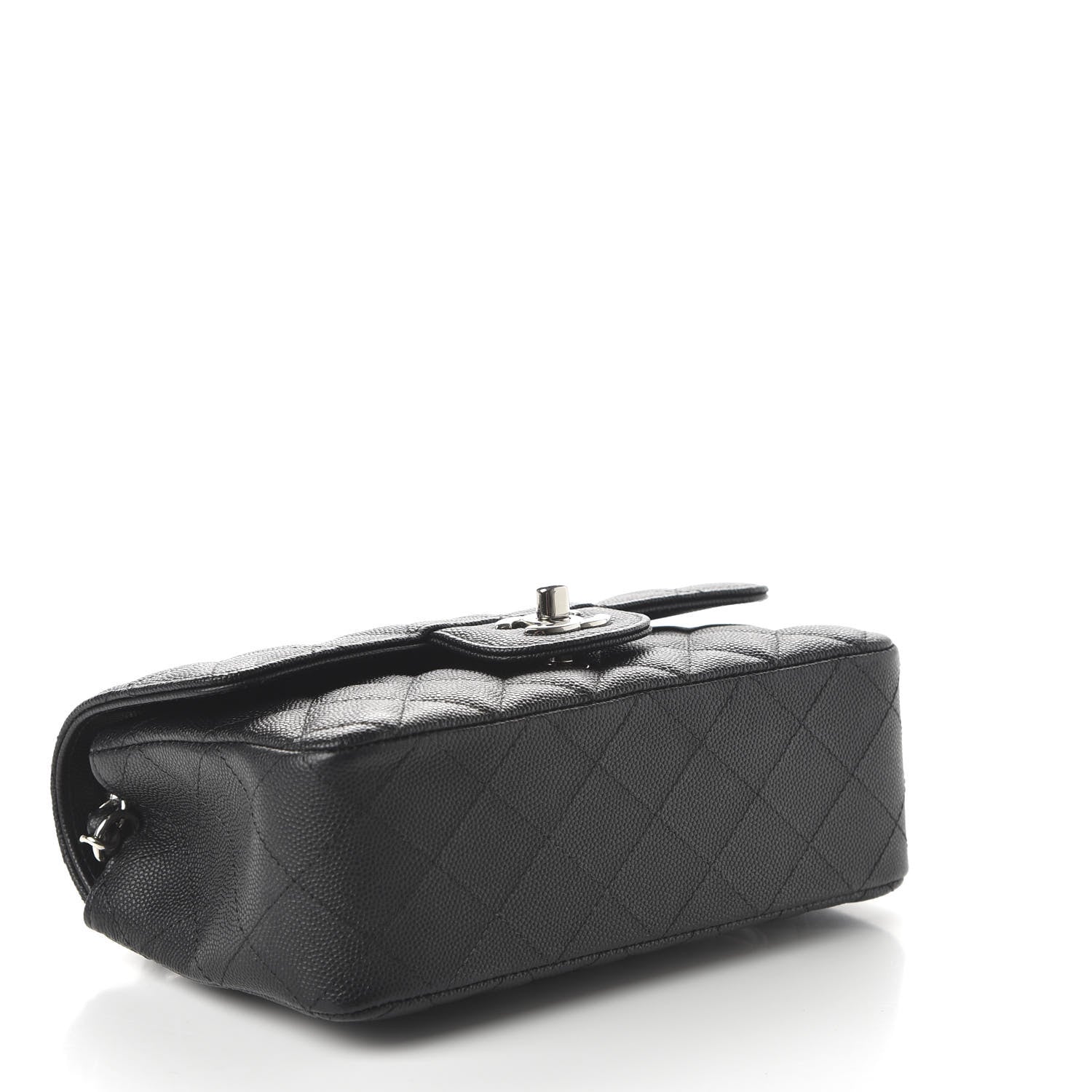 Chanel Caviar Quilted Mini Rectangular Flap Black 4 of 10