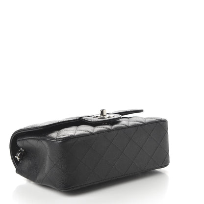 Chanel Caviar Quilted Mini Rectangular Flap Black 4 of 10