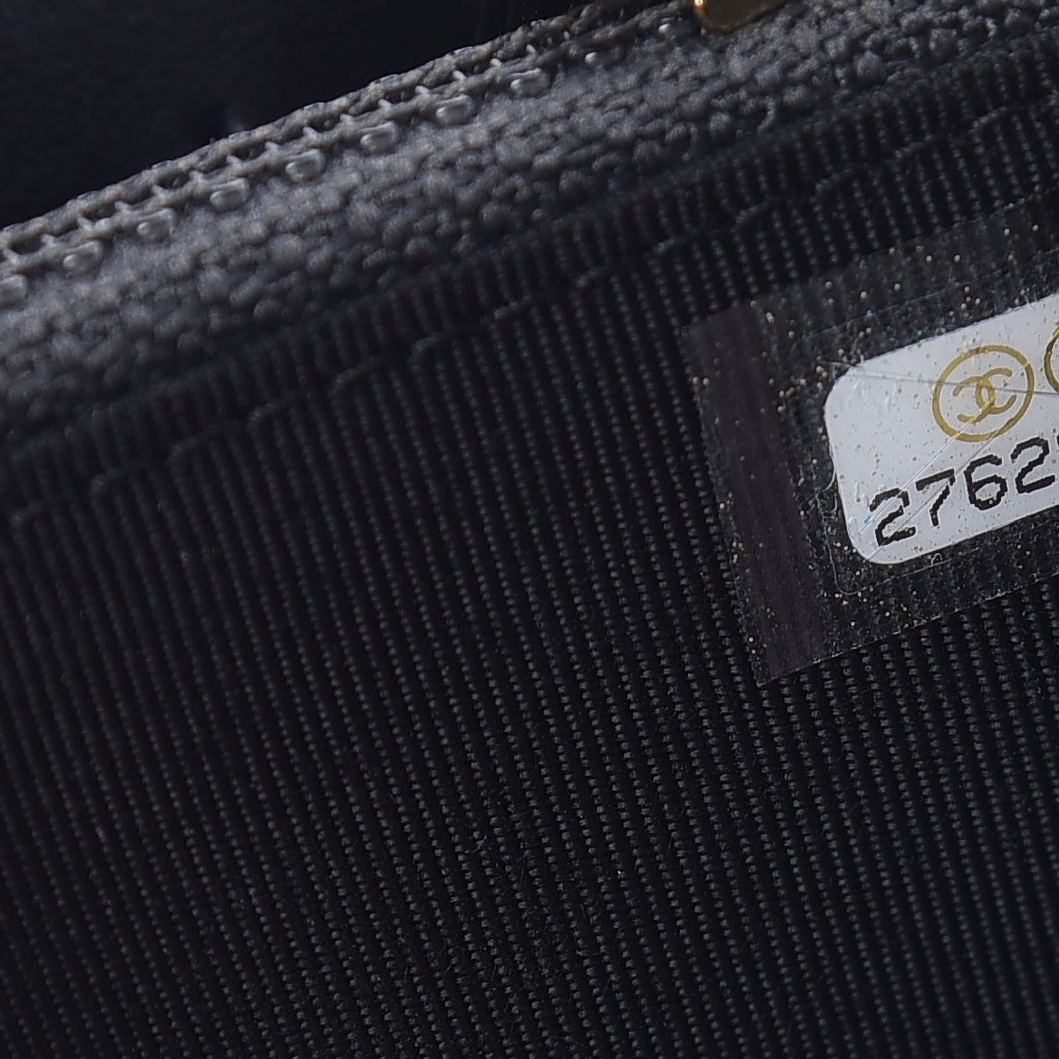 Chanel Iridescent Caviar Quilted Medium Zip Around Wallet Black 8 of 9