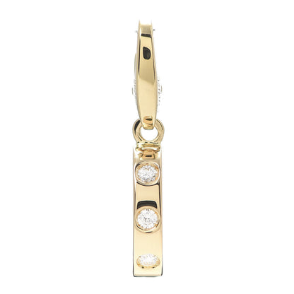 Cartier 18K Yellow Gold Diamond LOVE Ring Charm 1 of 5