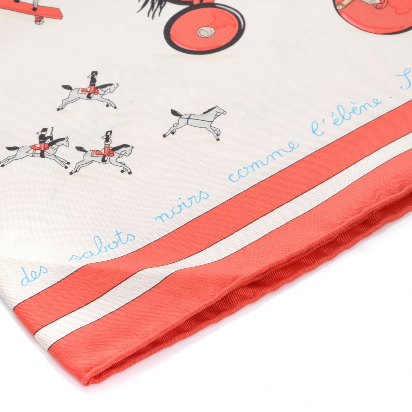 Silk Raconte Moi le Cheval Scarf 90