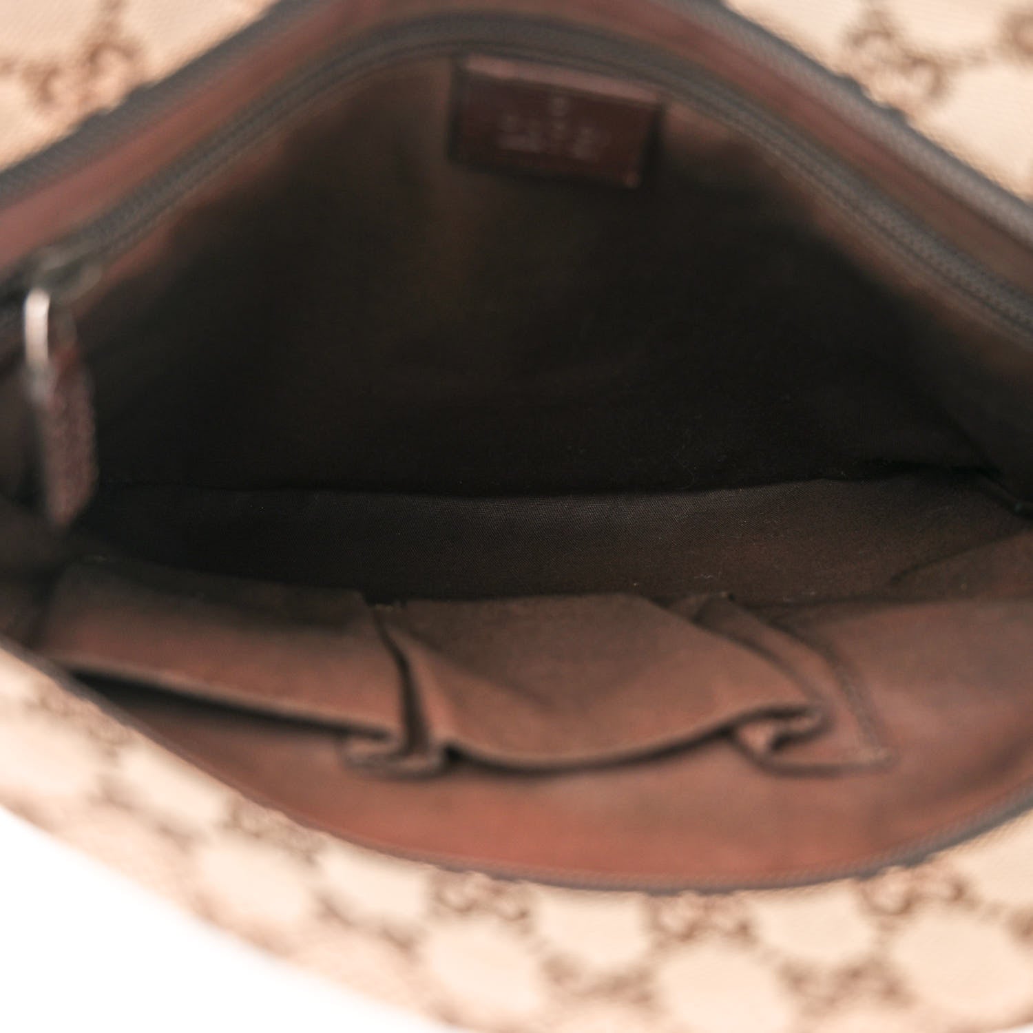 Gucci Monogram Signature Web Small Messenger Brown 5 of 11