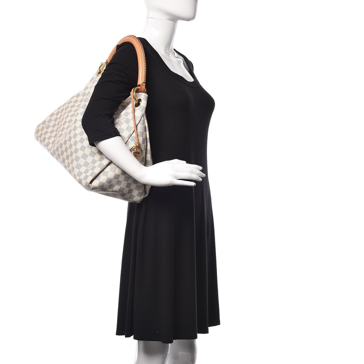 Damier Azur Artsy MM