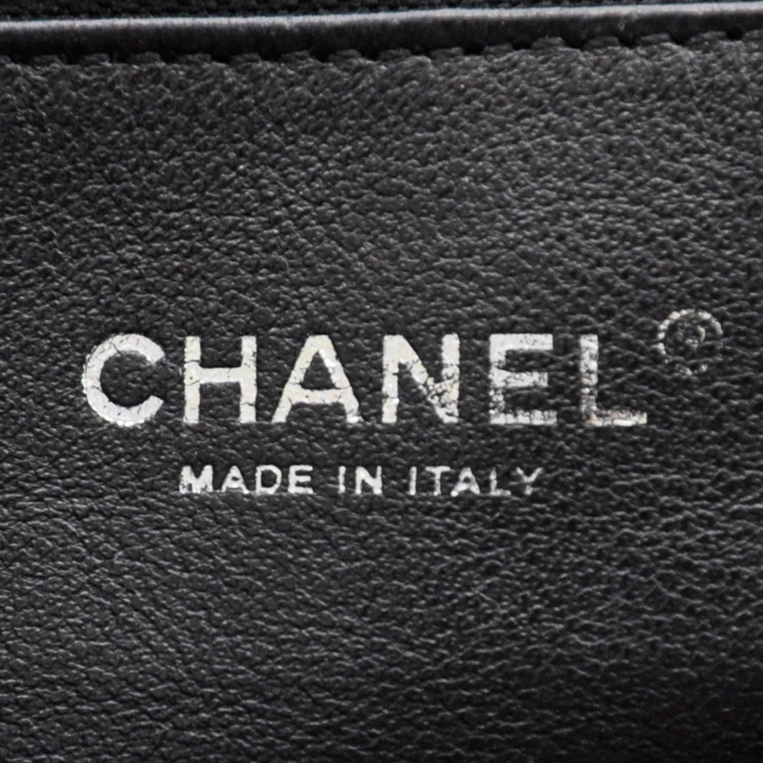 Chanel Leather Large Modern Chain Tote Black 8 of 12