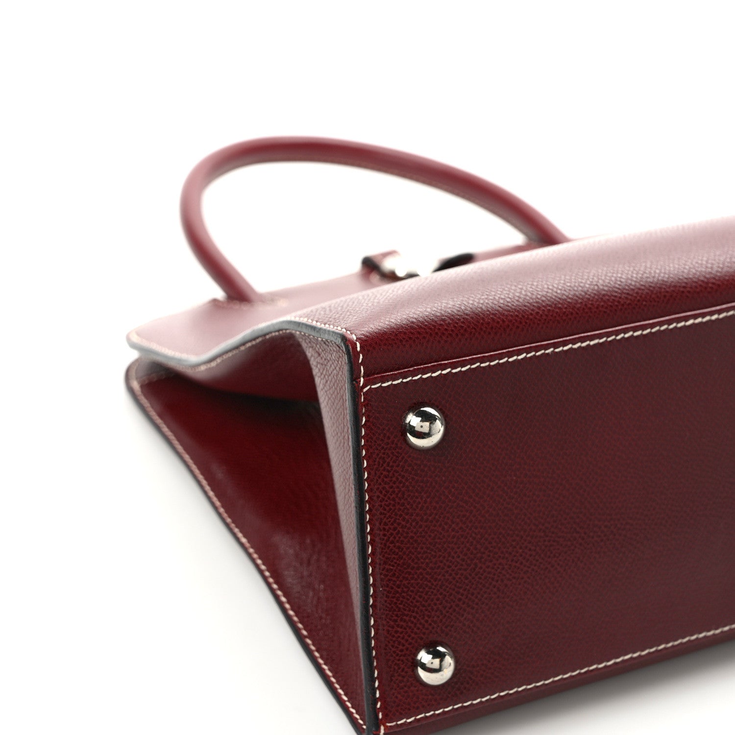 Hermes Courchevel Dalvy 30 Rouge H 1496095 – FASHIONPHILE