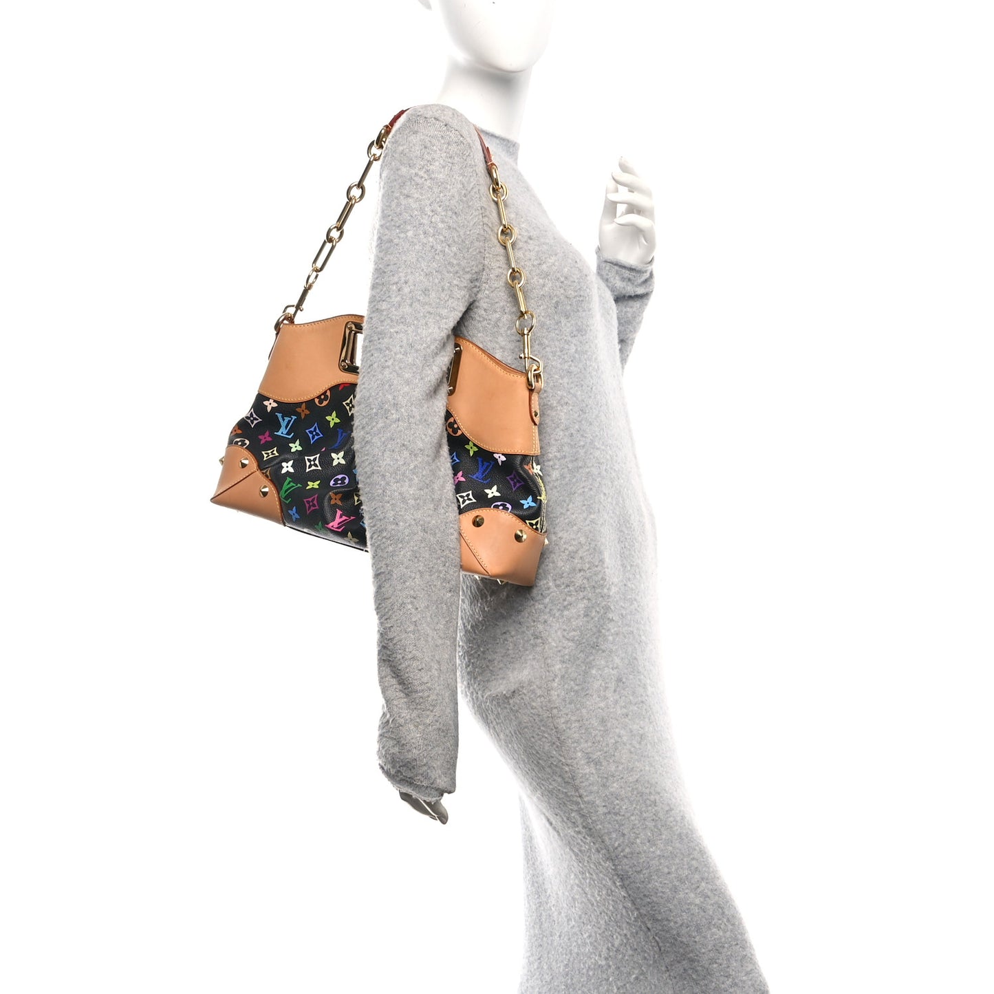 Monogram Multicolor Judy MM Black