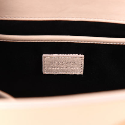 Versace Patent Small Signature Bag Beige 6 of 12