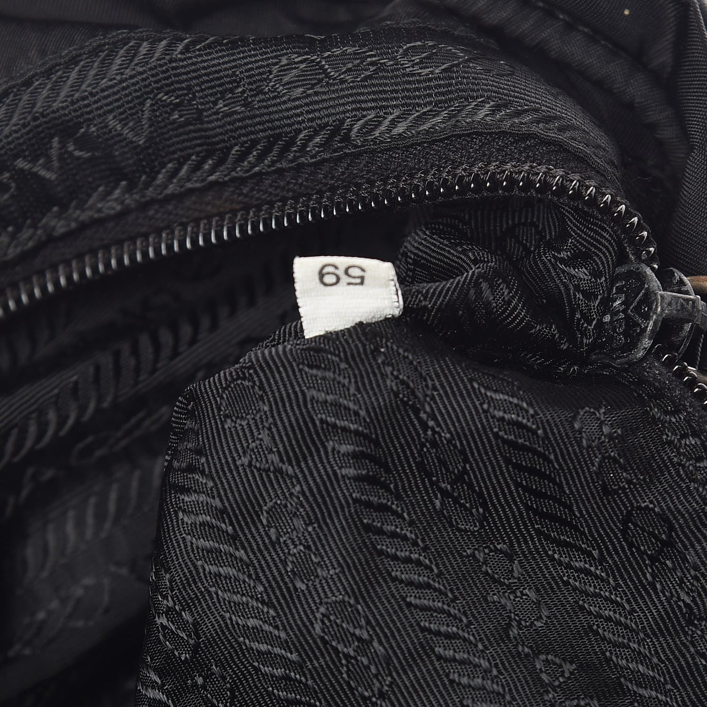 Nylon Vela Medium Backpack Black
