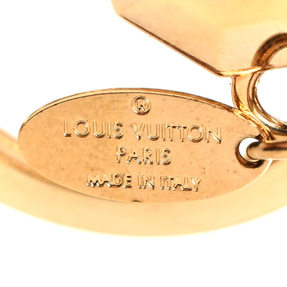 Louis Vuitton LV Facettes Bag Charm Key Holder Gold 4 of 5