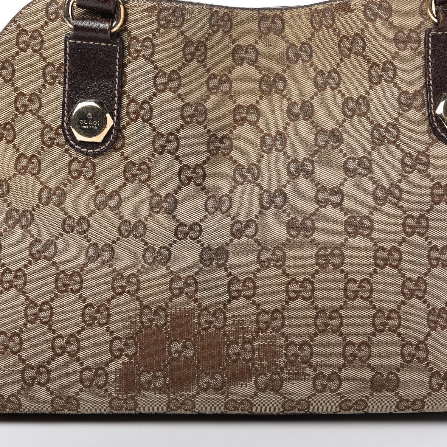 Gucci Monogram Medium Charmy Shoulder Bag Brown 11 of 16