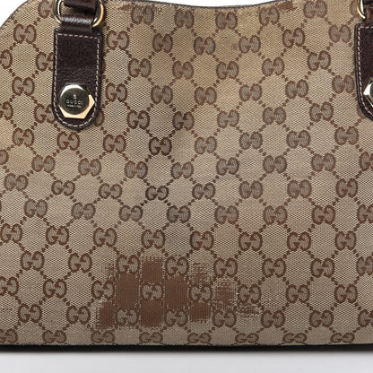 Gucci Monogram Medium Charmy Shoulder Bag Brown 11 of 16