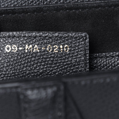 Christian Dior Grained Calfskin Saddle Bag Black 7 of 12