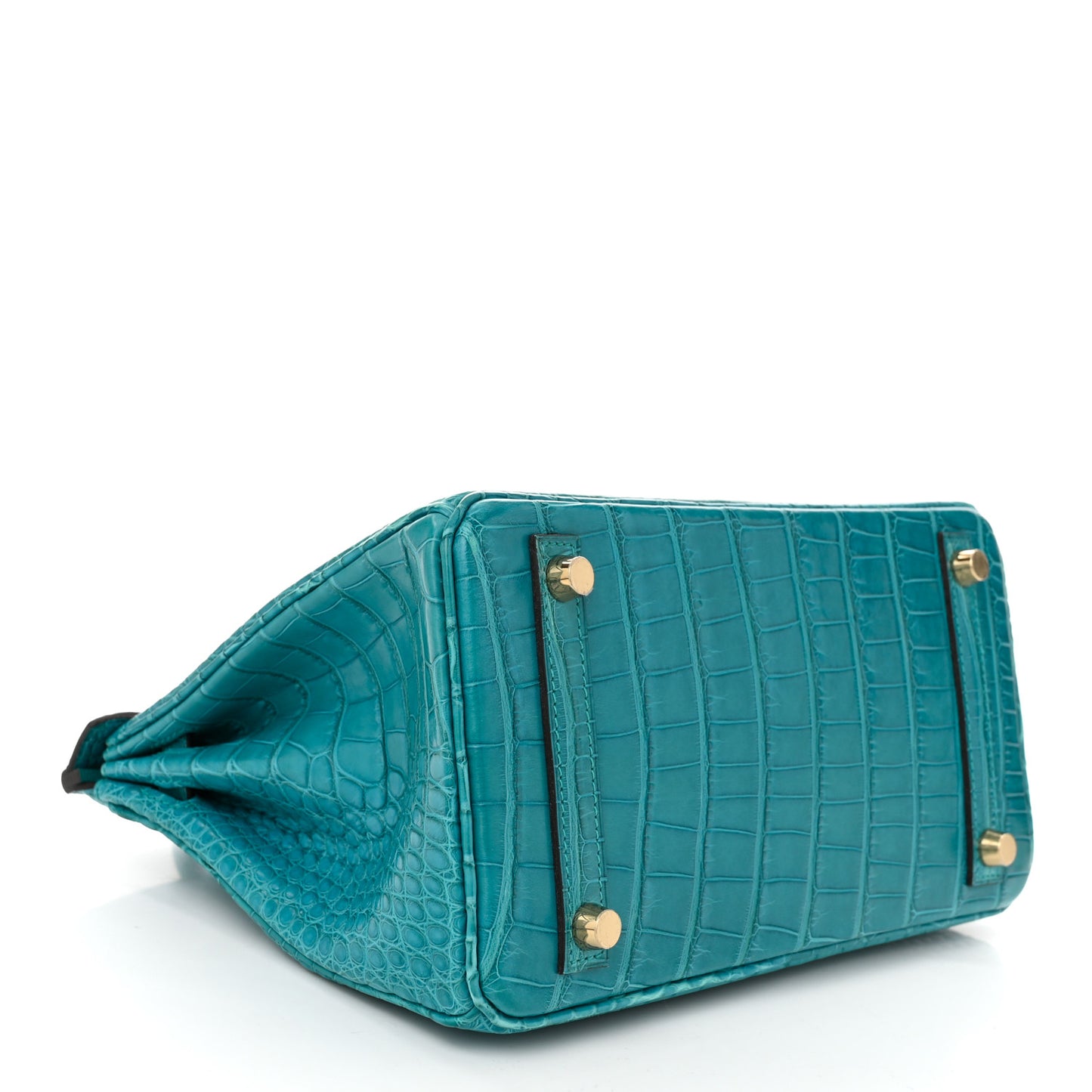 Matte Alligator Birkin 25 Bleu Paon
