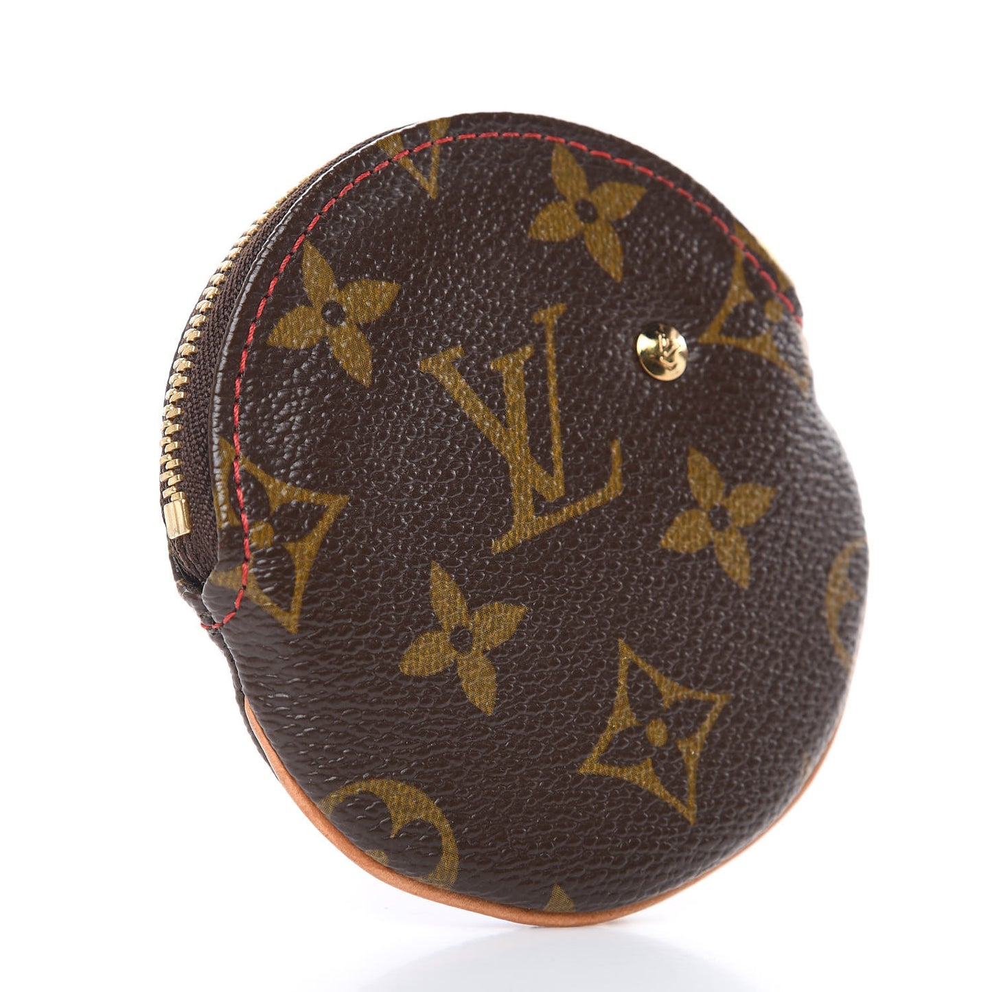 Monogram Cerises Round Coin Purse