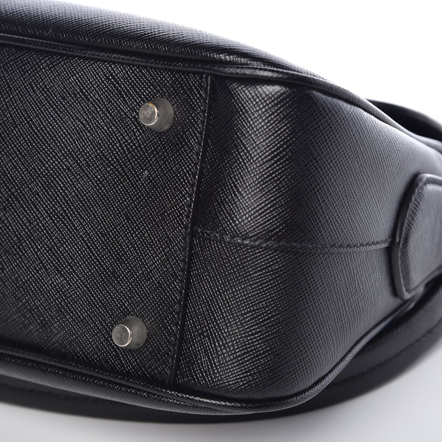 Prada Saffiano Lux Small Shoulder Bag Black 9 of 11