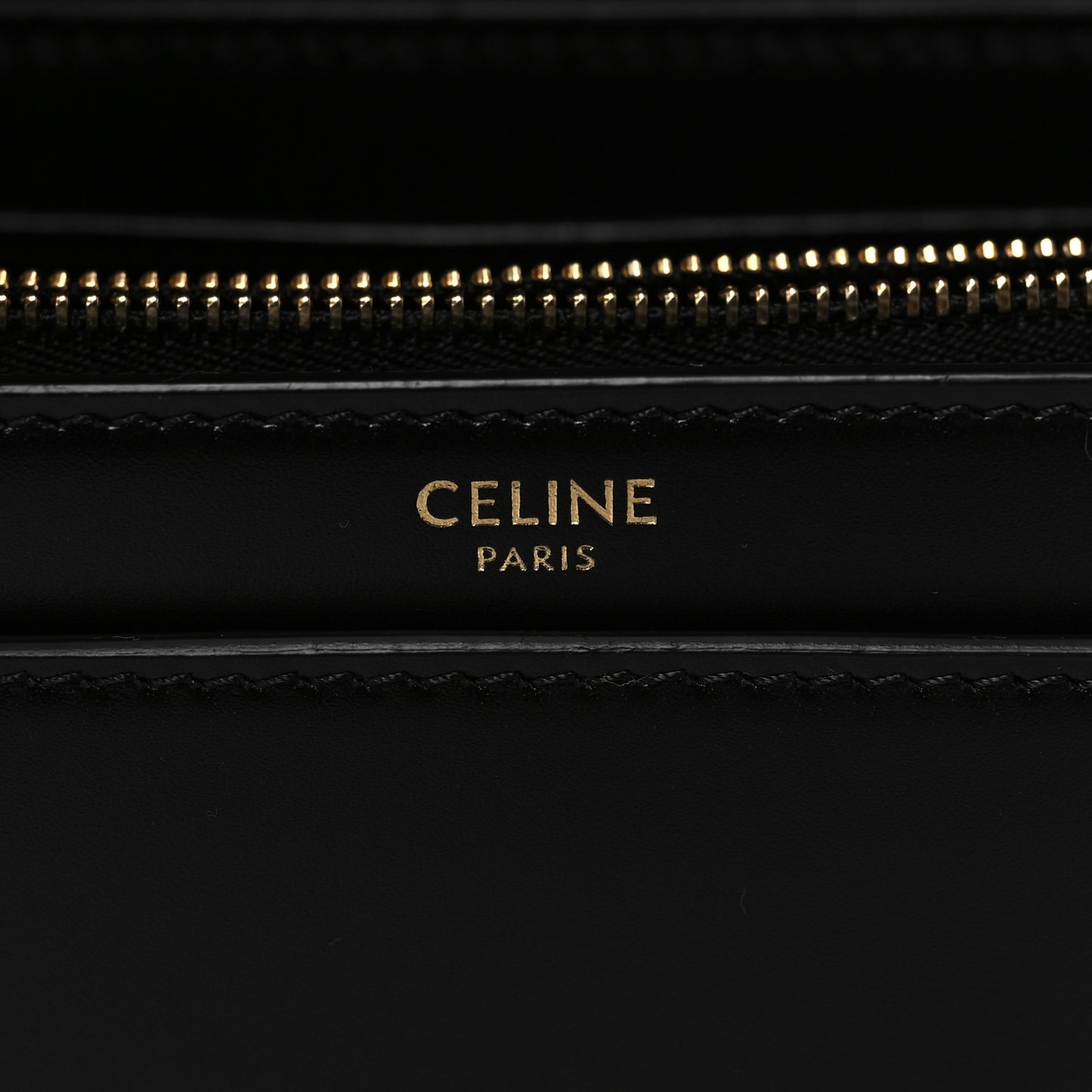 Satinated Calfskin 16 Chain Bag Black