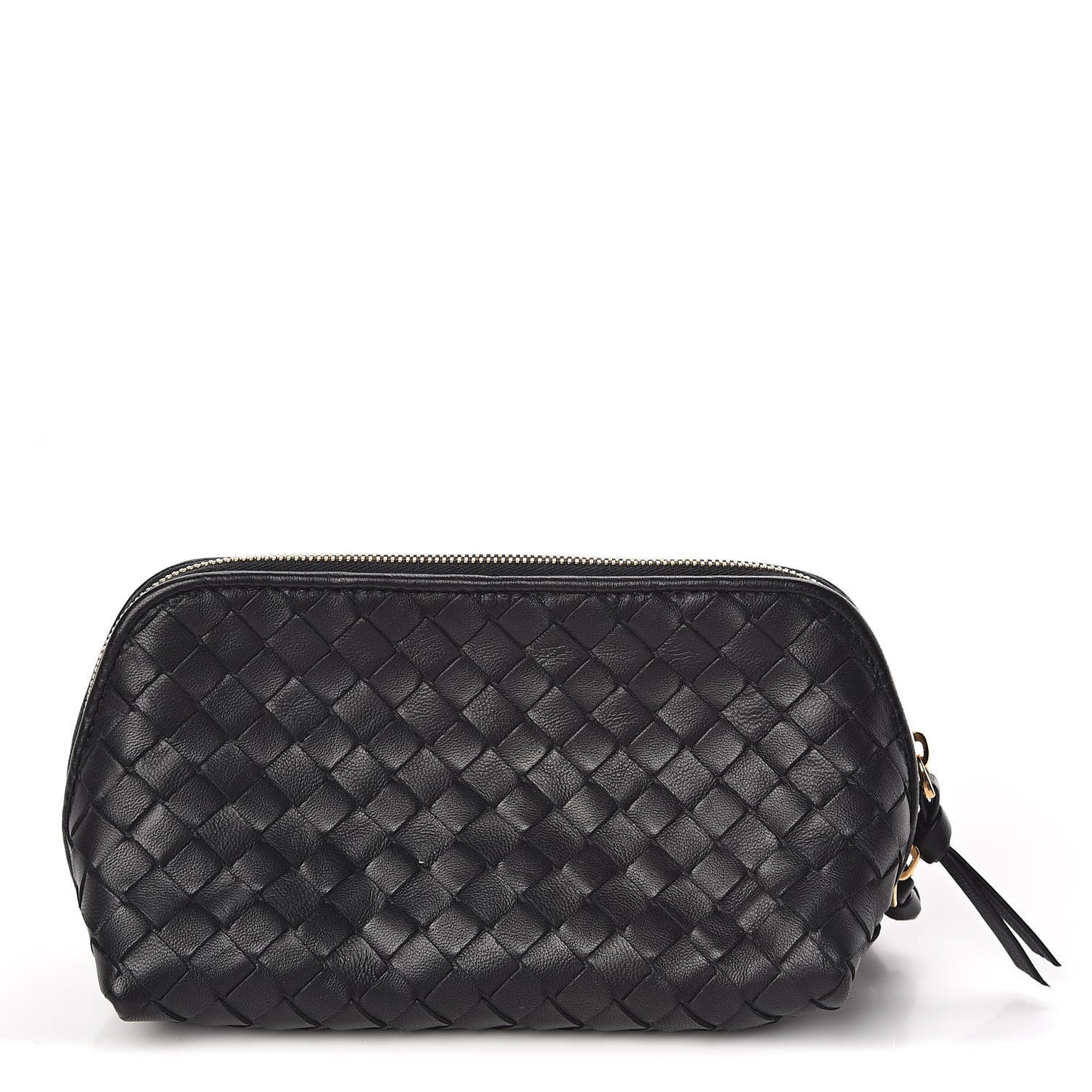 Nappa Intrecciato Cosmetic Case Black