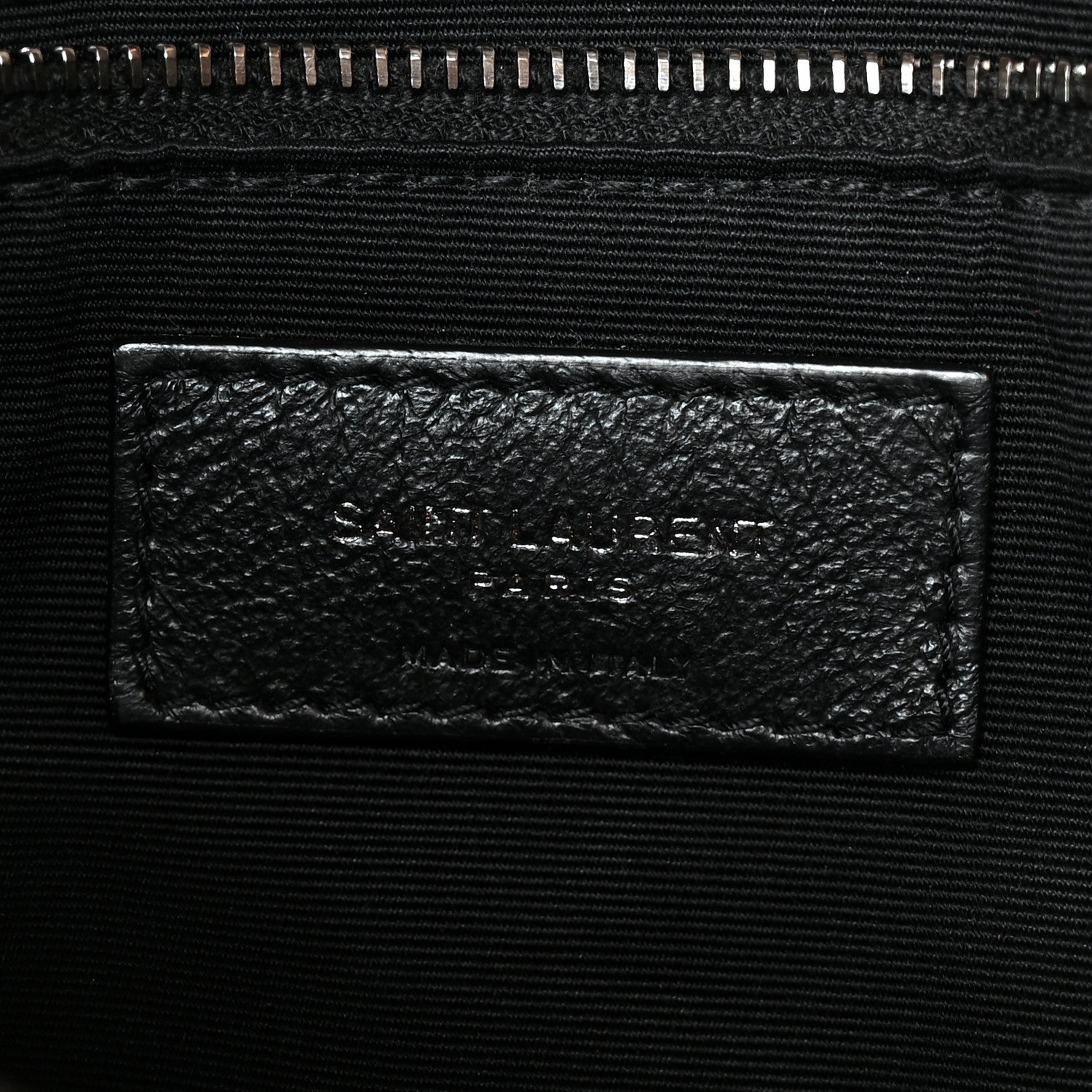 Saint Laurent Crinkled Calfskin Matelasse Monogram Medium Niki Chain Satchel Greyish Brown 6 of 11