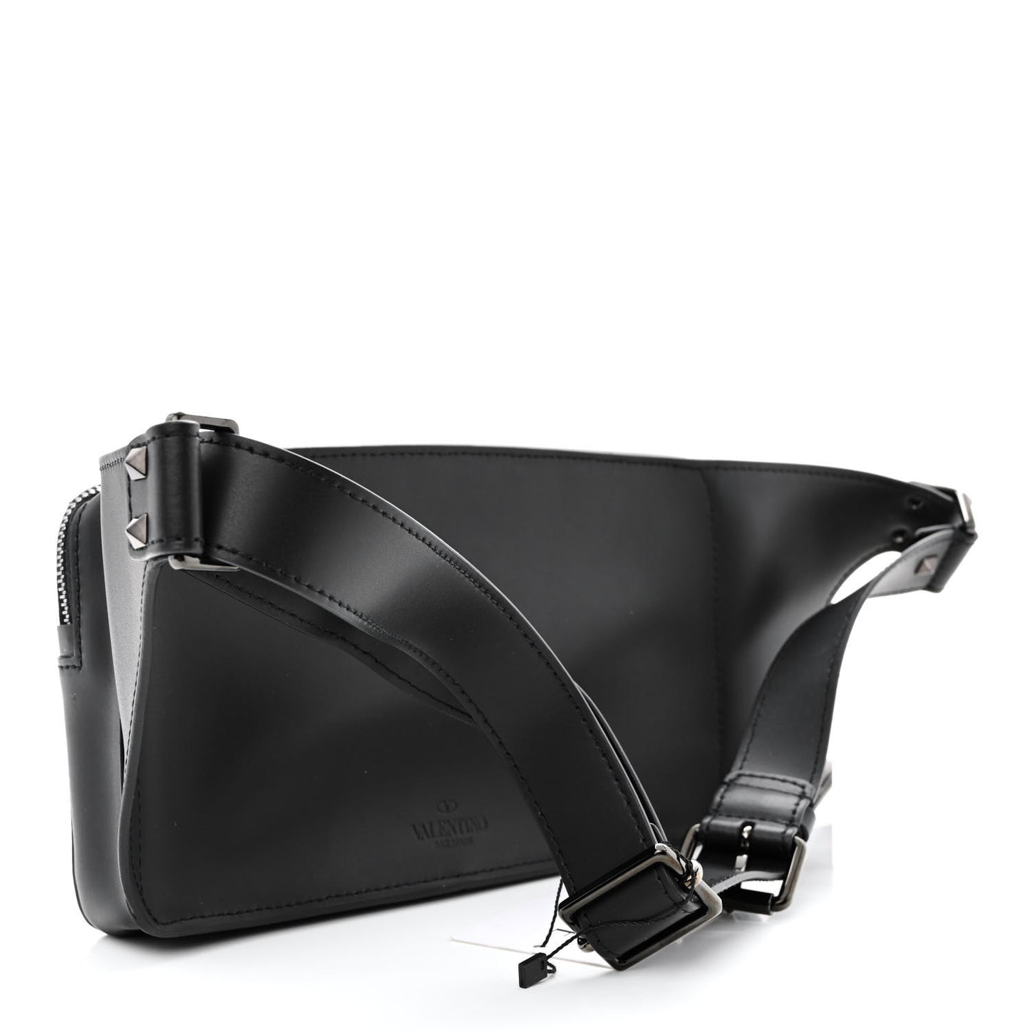 Calfskin VLTN Belt Bag Black