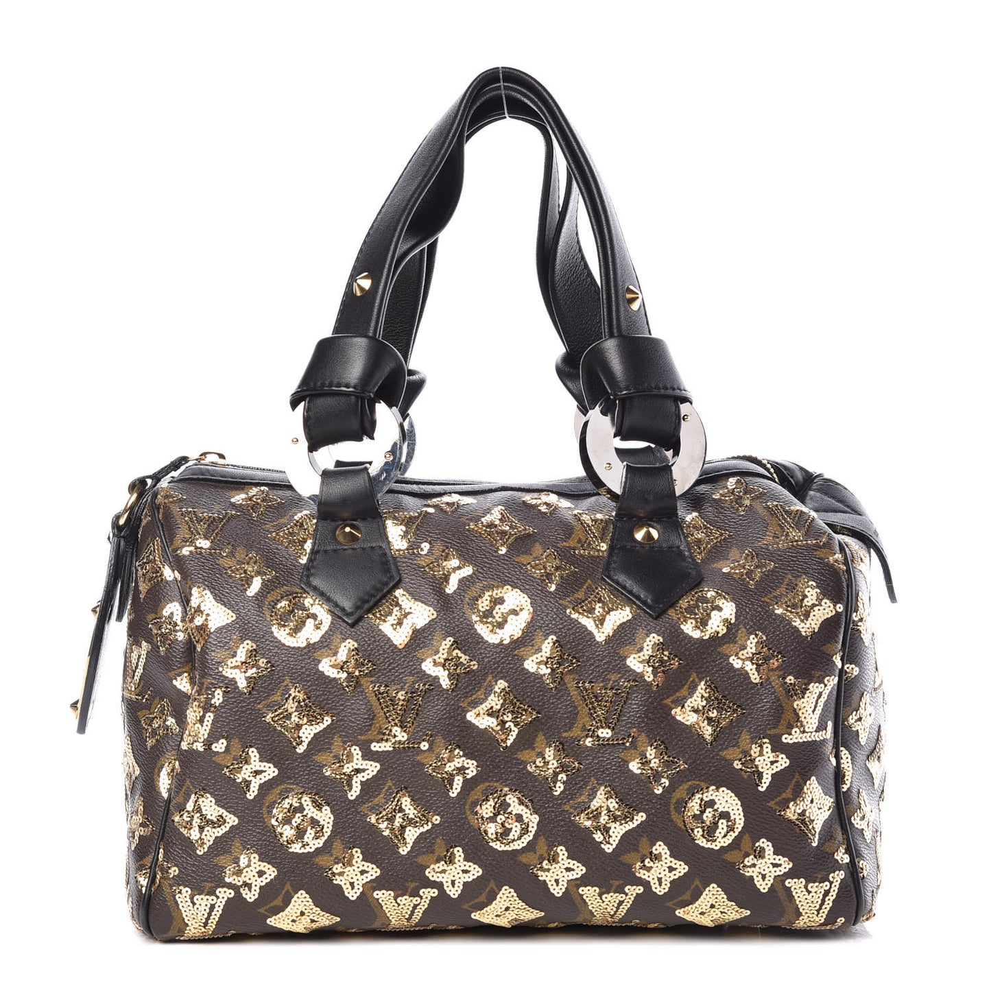 Monogram Sequins Eclipse Speedy 28 Gold
