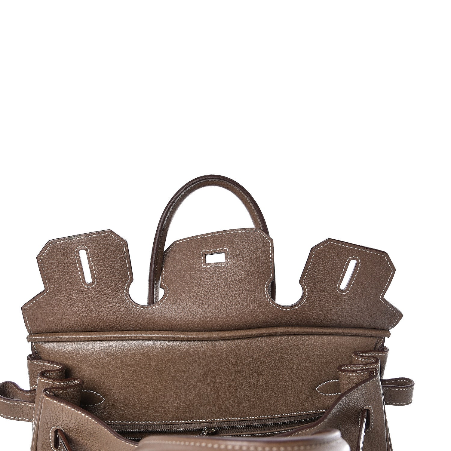 Hermes Taurillon Clemence Birkin 30 Etoupe 26 of 31
