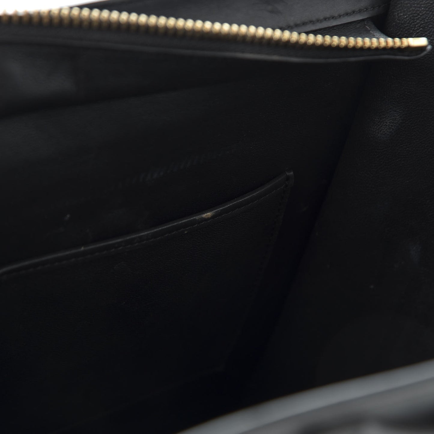 Smooth Calfskin Micro Luggage Black