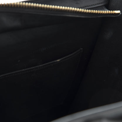 Celine Smooth Calfskin Micro Luggage Black 8 of 9
